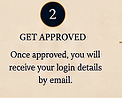 Get approved