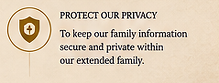 Protect our privacy